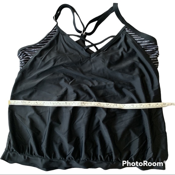 ✨BLACK TANKINI BATHING SUIT SIZE XL - Picture 13 of 15